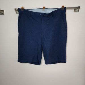 Men's Greg Norman Navy Dress Shorts - Size 34